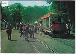 I.O.M. Railway Electric Car at Laxey