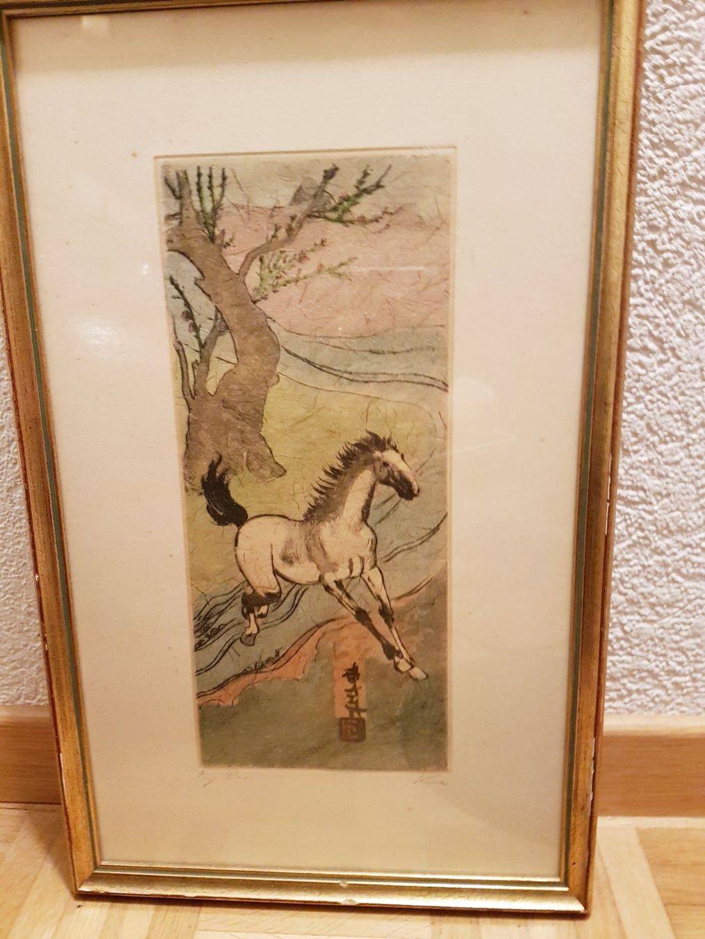 Poster & Bilder: Chinesischer Pferd – Gebraucht aus Wallisellen von Swissline11