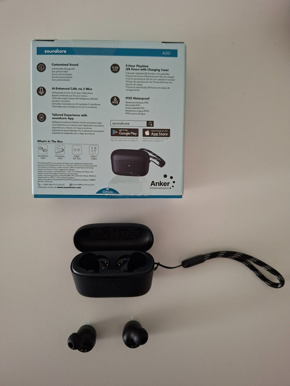 Soundcore Kopfhörer: Anker Soundcore A20i Earbuds – Gebraucht aus Freienstein von decision 1