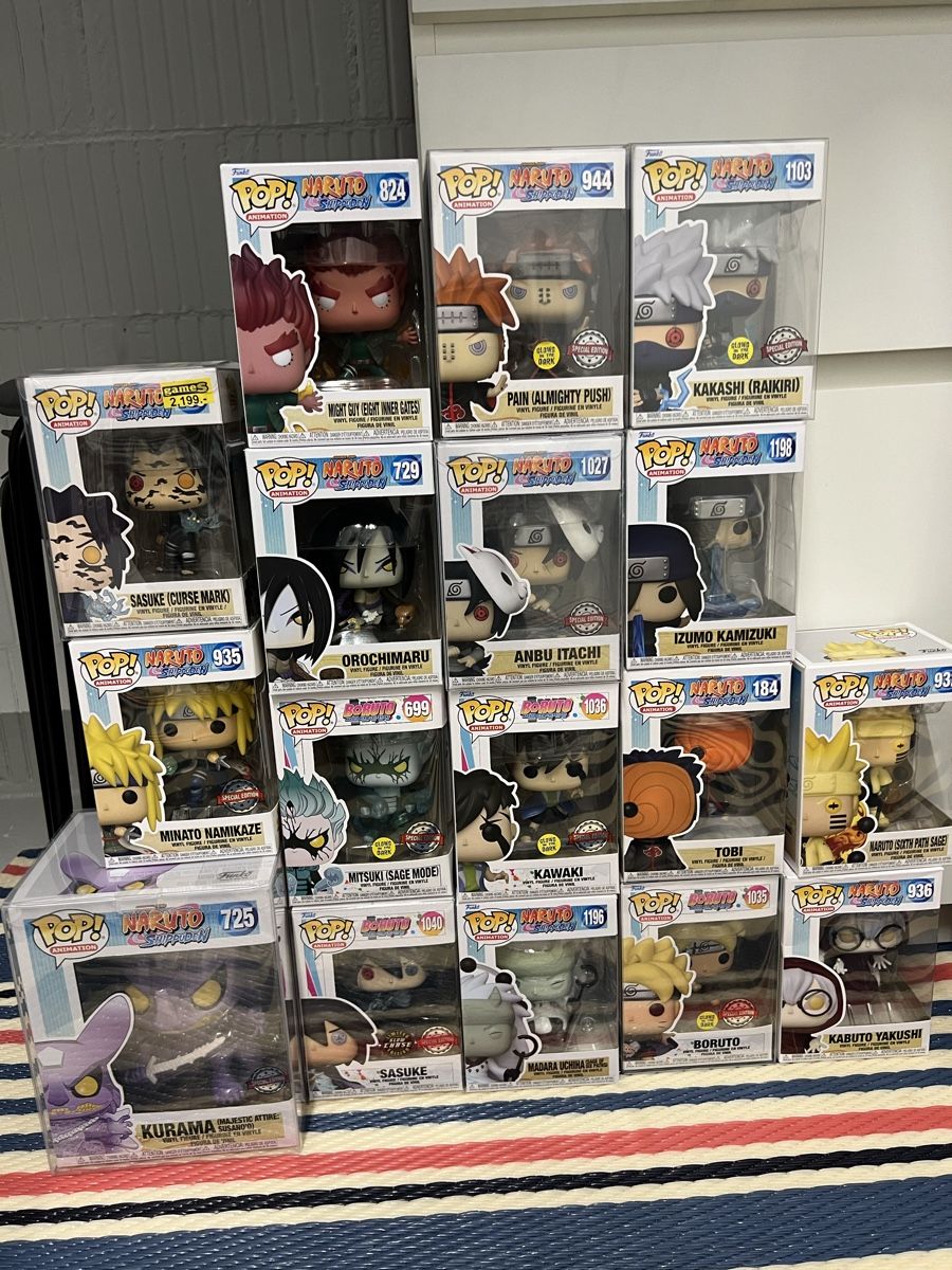 Funko Figuren: Naruto / Boruto Funko Pops – Neu und originalverpackt aus Aadorf von Aleks99