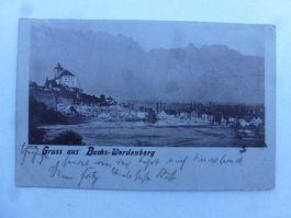 AK Gruss aus Buchs-Werdenberg 1901