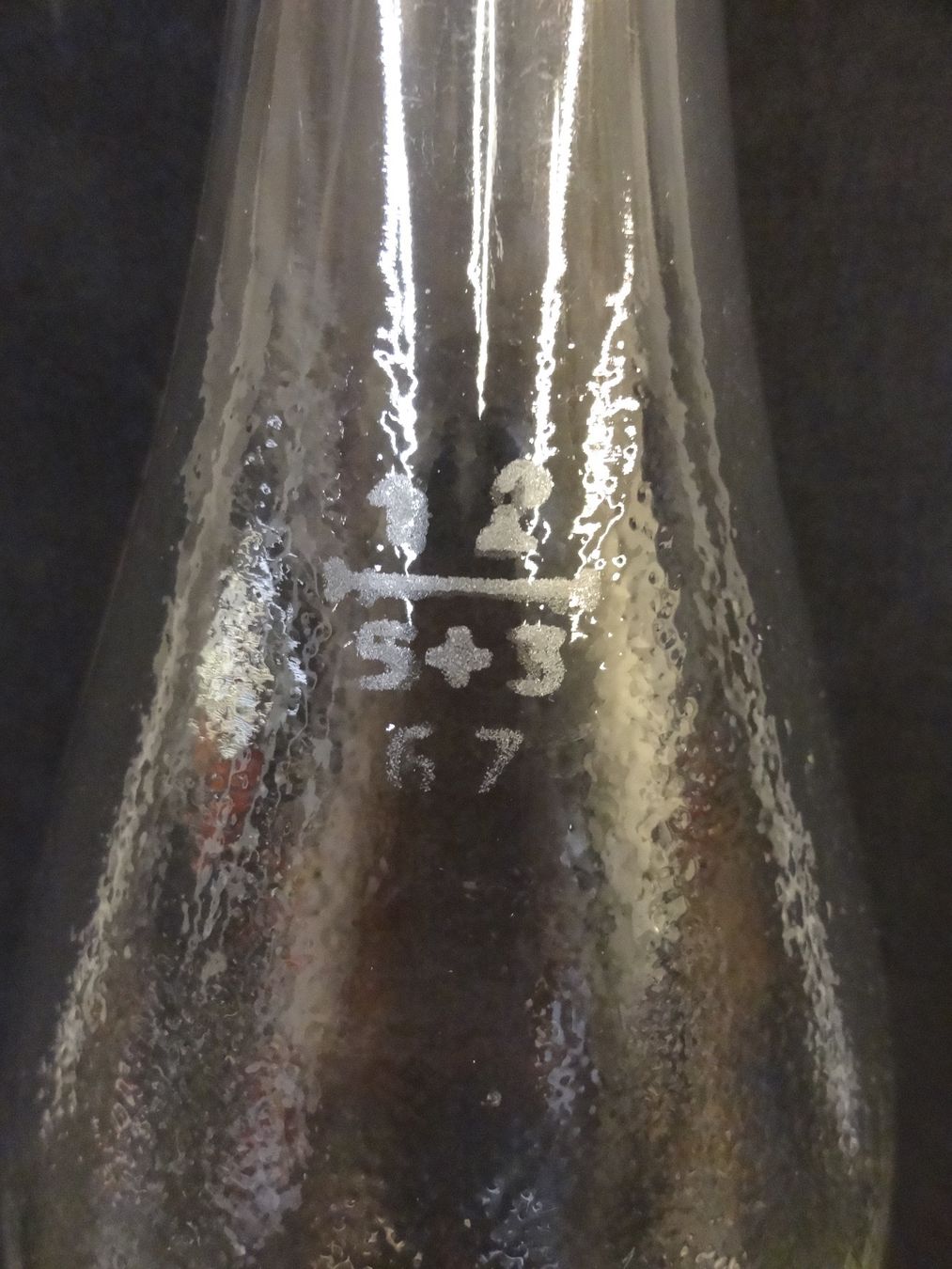 Gläser, Krüge & Flaschen: Flasche LIMONADE PUR SUCRE V. PILLOUD CHÂTEL-ST-DENIS 1967 – Gebraucht aus Kerzers von Flaschenposten 5