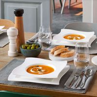 Villeroy & Boch 2x Suppenteller+Speiseteller LP 183,60