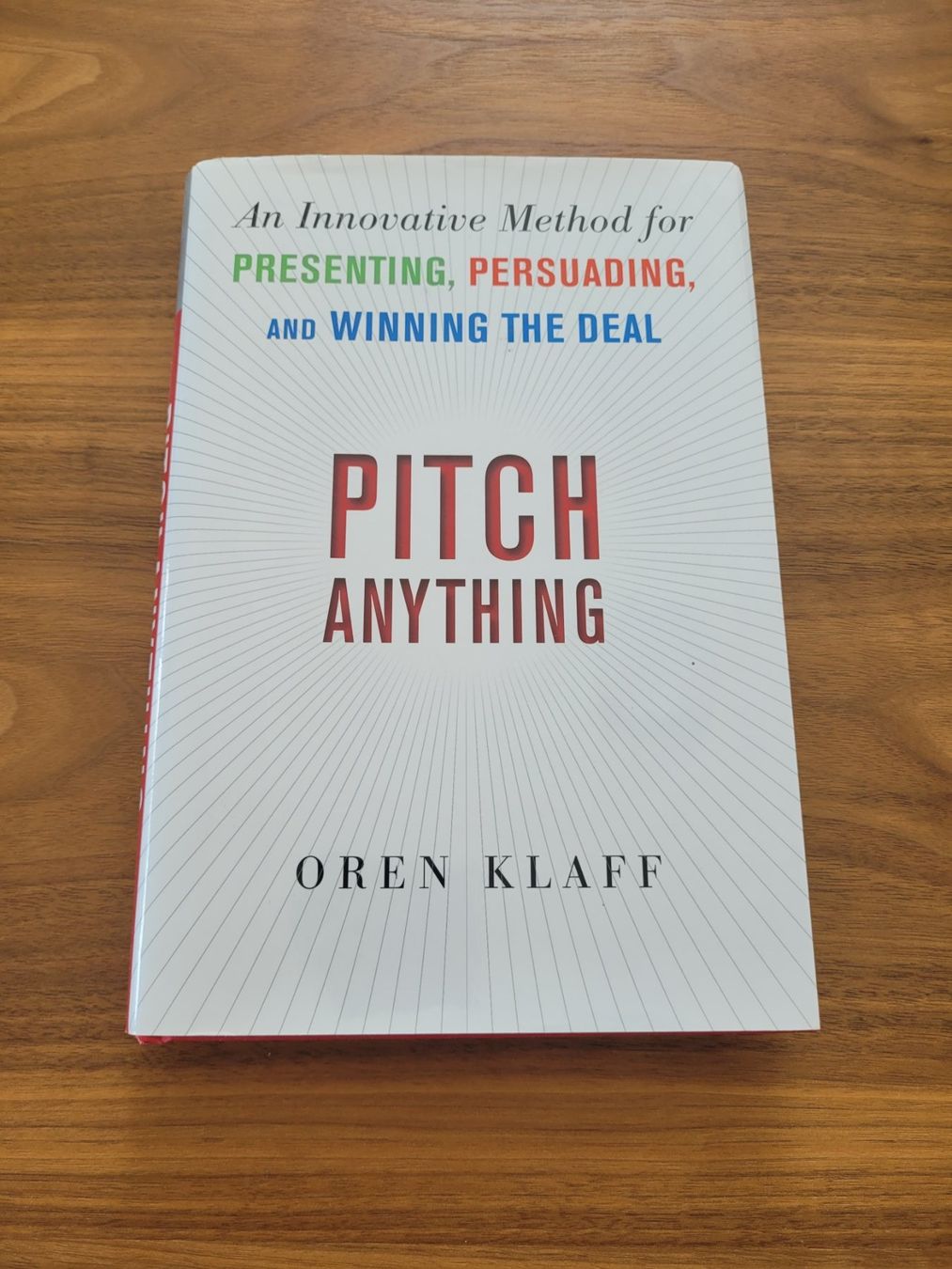 Bücher: Pitch Anything - Oren Klaff – Gebraucht aus St. Gallen von