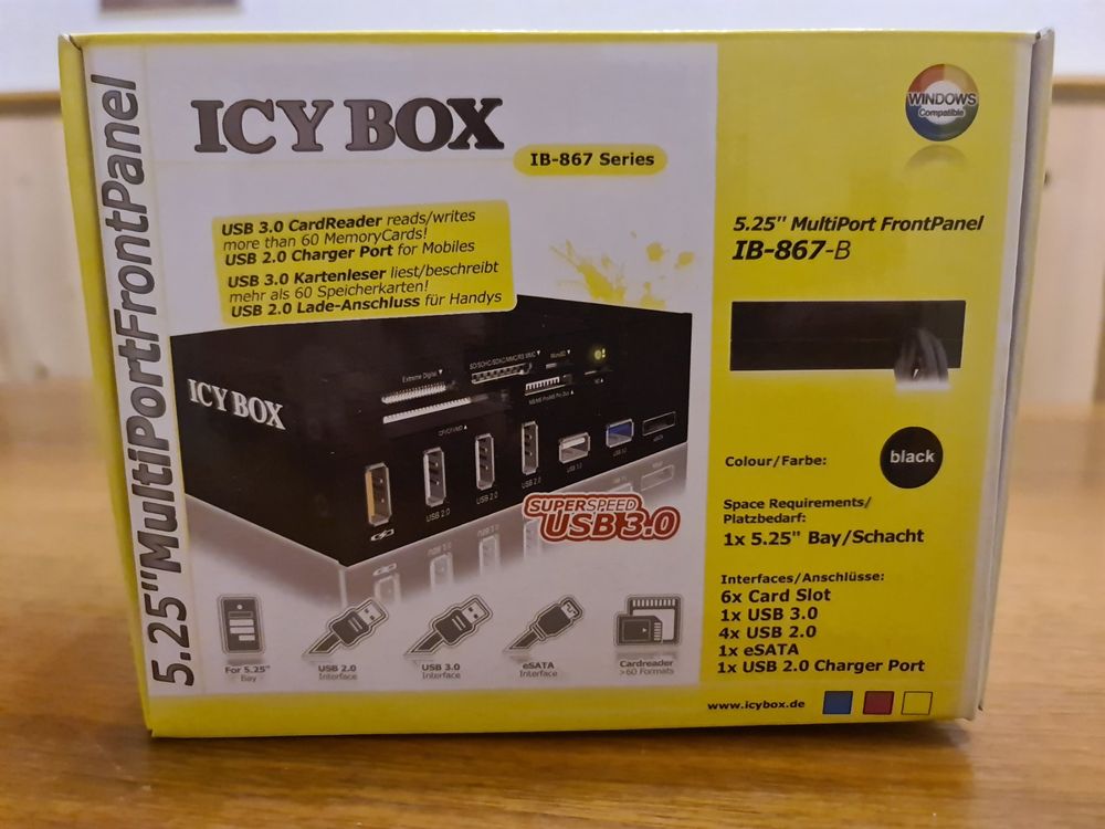 Icy Box IB-867 Lecteur multicartes | Kaufen auf Ricardo