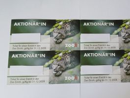 4 Zoo Zürich Tickets