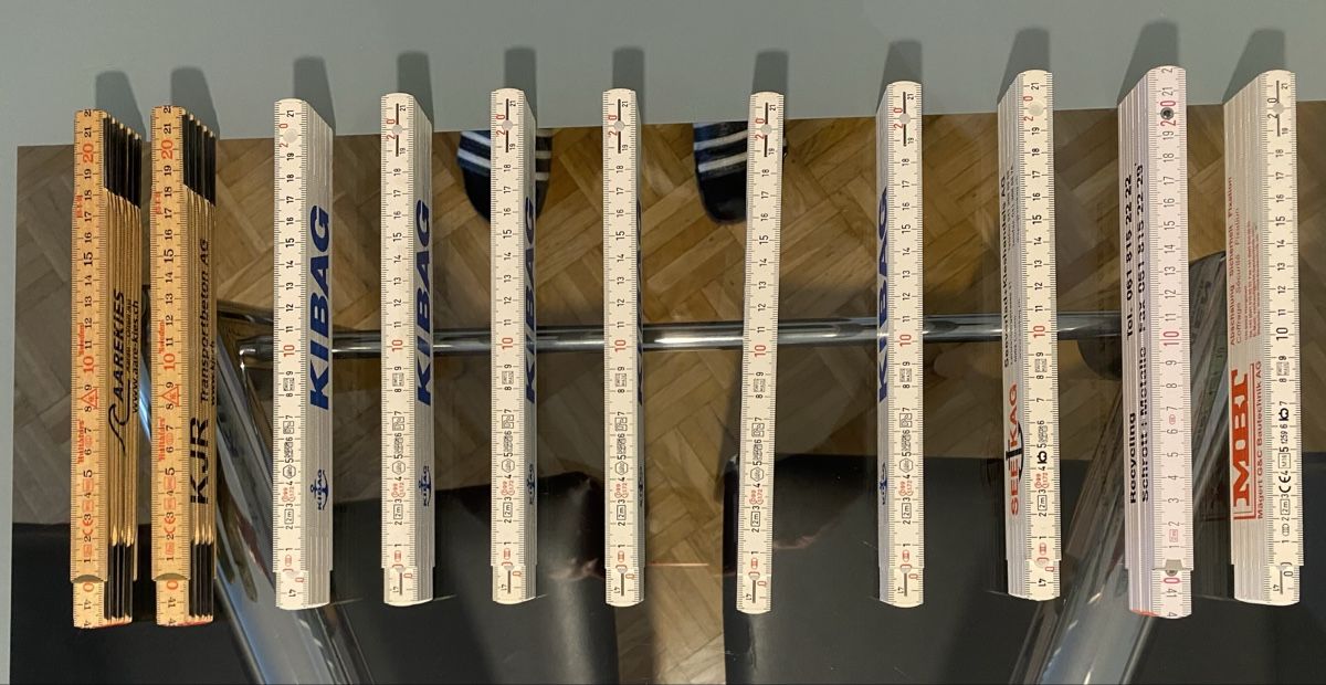 Alle Werkzeuge: Doppelmeter Plastik,Holz – Gebraucht aus emmenbrücke von hebi03 1