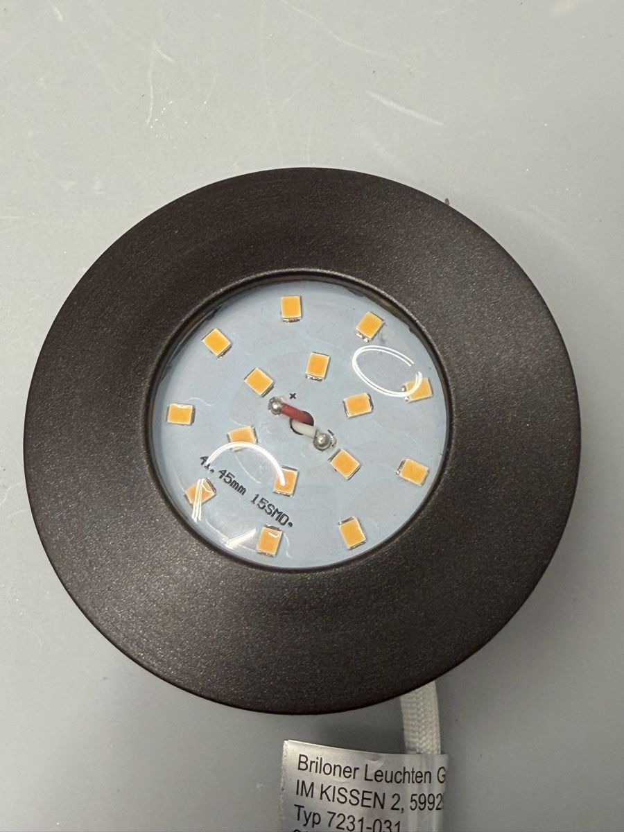 Lampade: 3 braune LED Spot – Usato da Neuheim venduto da Sandokan39 3