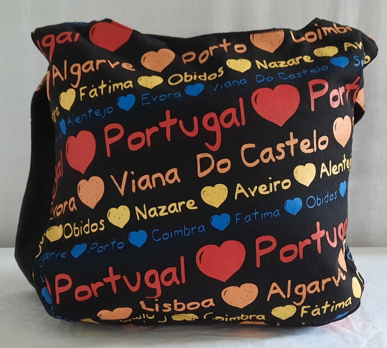 Borse da donna: DJ Souvenir Bunte Umhängetasche Mit Text – Nuovo (secondo la descrizione) da Seuzach venduto da VT-Collections2 1