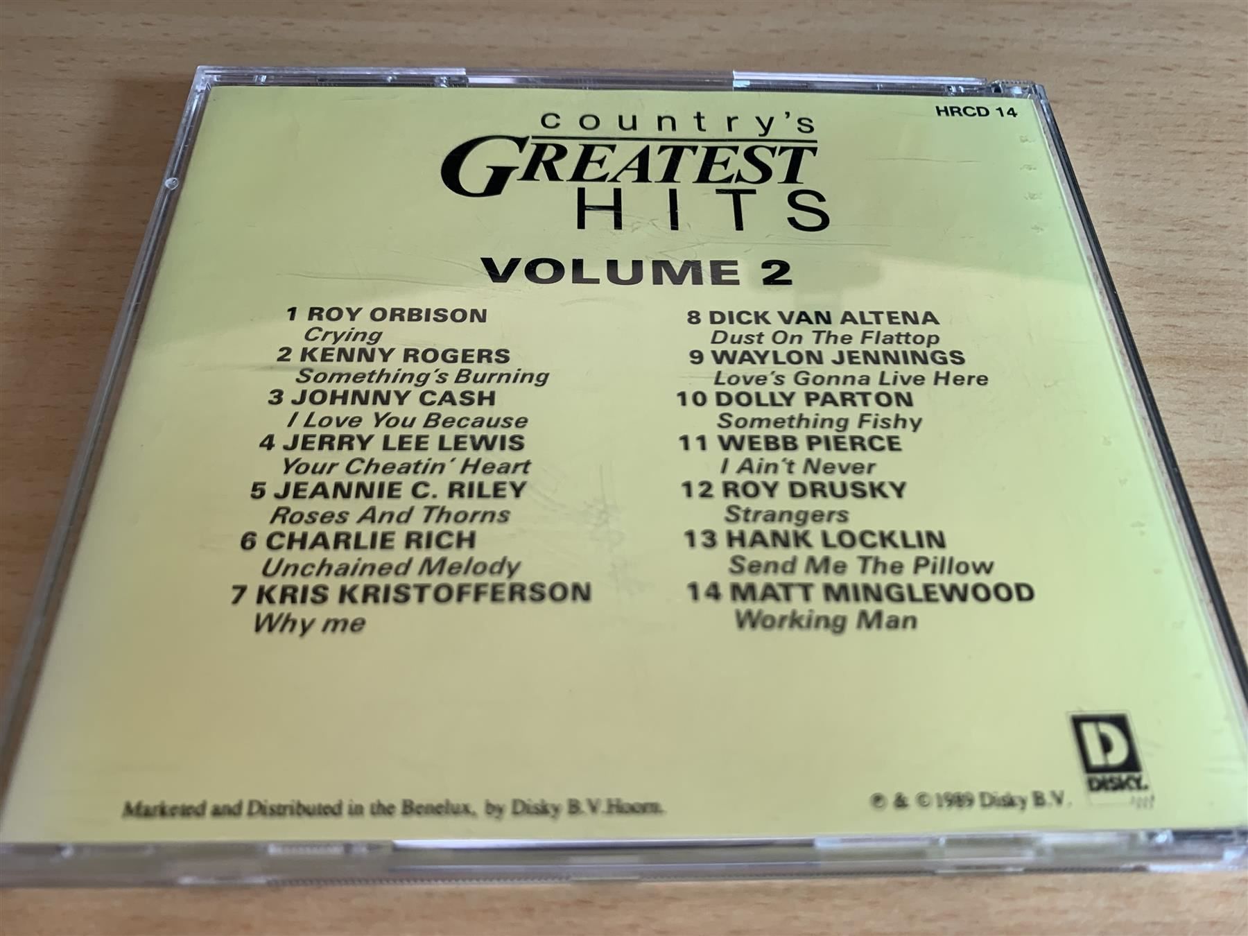 CD: Country's Greatest Hits Volume 2 – Usato da Rikon im Tösstal venduto da Alpenmutz 1