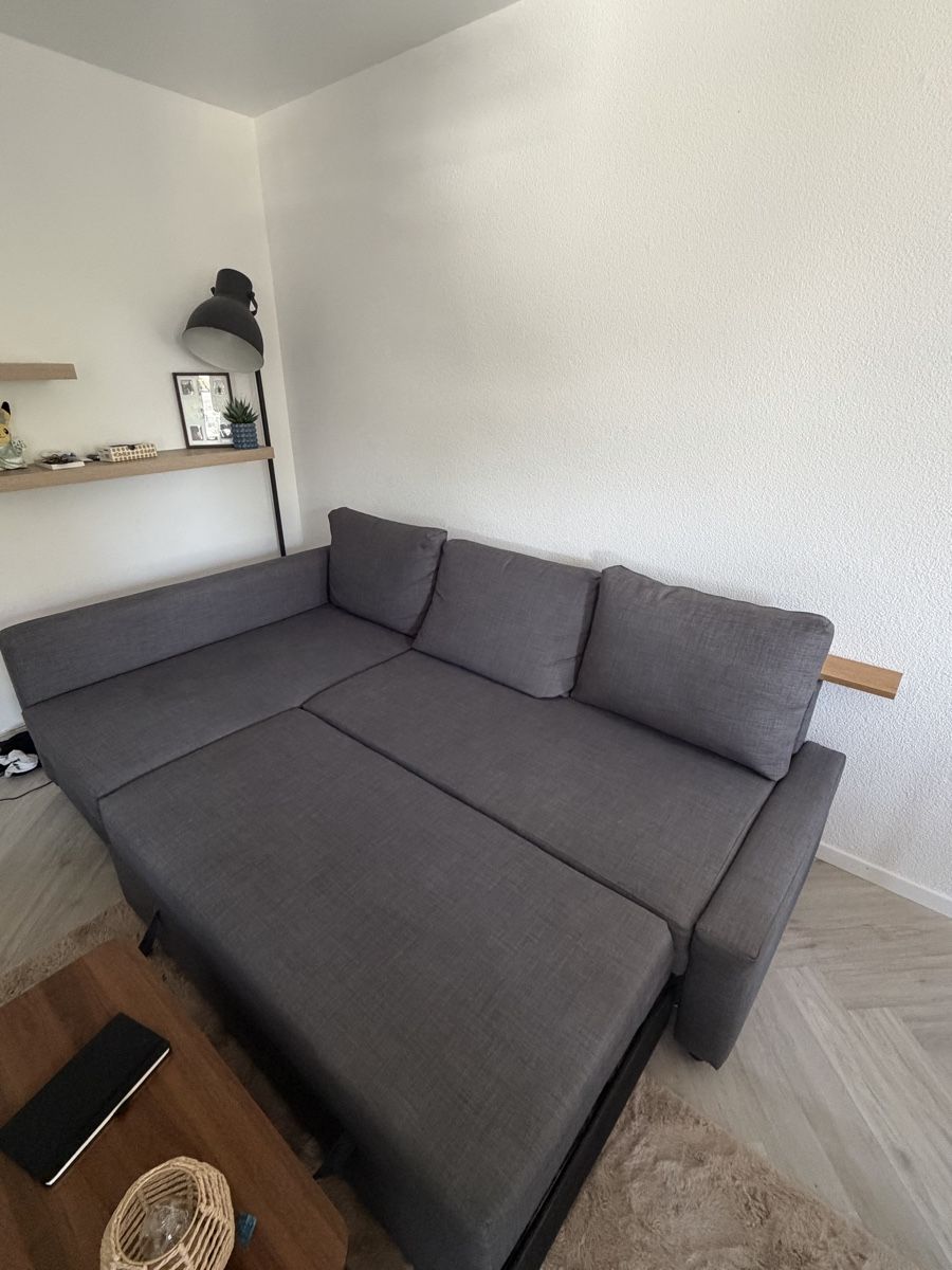 Ikea Sofas: IKEA FRIHETEN Eckbettsofa mit by - Dunkelgraube – Gebraucht aus Uster von ped_5hpw 4
