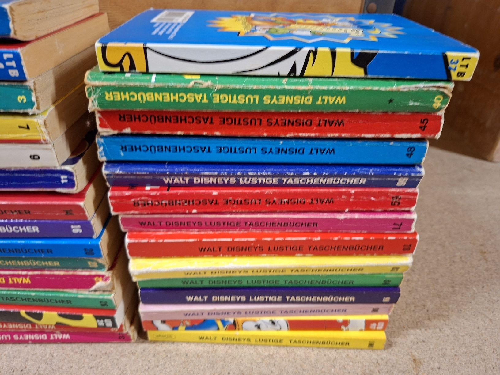 Comics: Konvolut Lustige Taschenbücher  – Gebraucht aus Büsserach von Grenzstein 1