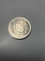 5 Franken 1969 Münze guter Zustand