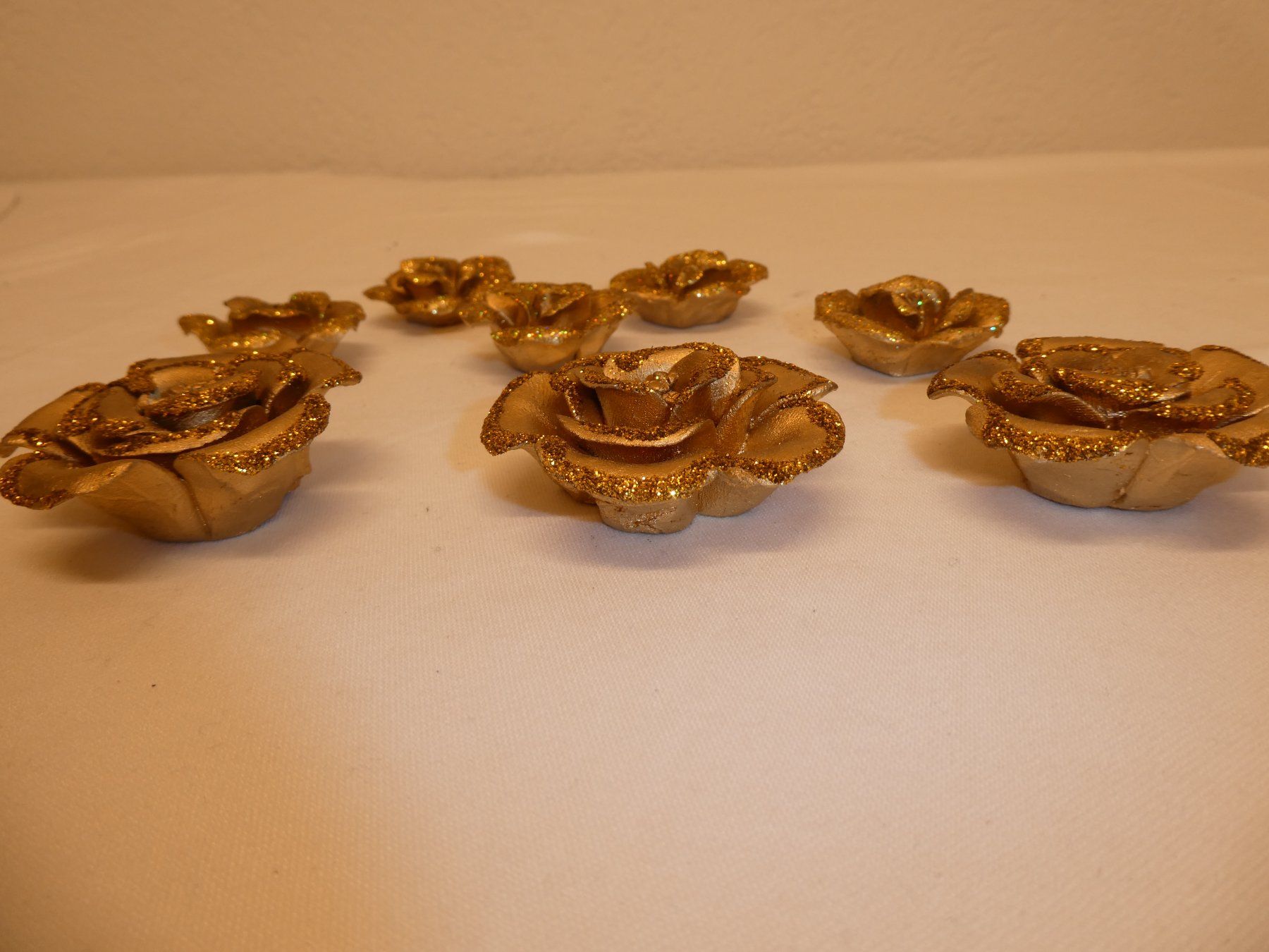 Tutte le decorazioni: Rosen in Goldglitter – Usato da Tann venduto da Charly65 4