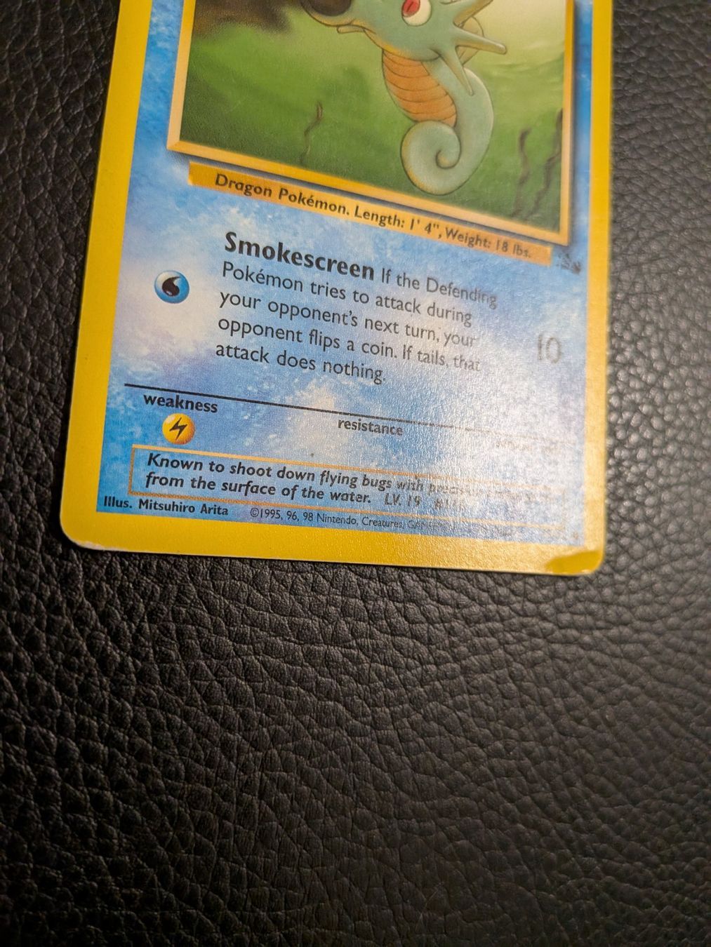 Pokémon Carte collezionabili: Fossil Horsea 49/62 Ab 1 – Usato da Paradiso venduto da Pkmn10 1