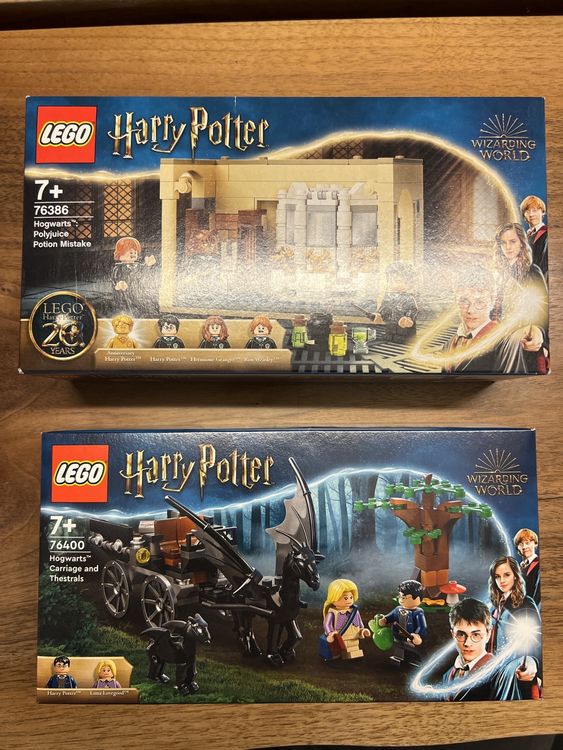 2x Lego Harry Potter - 76386 & 76400 - Neu in OVP
