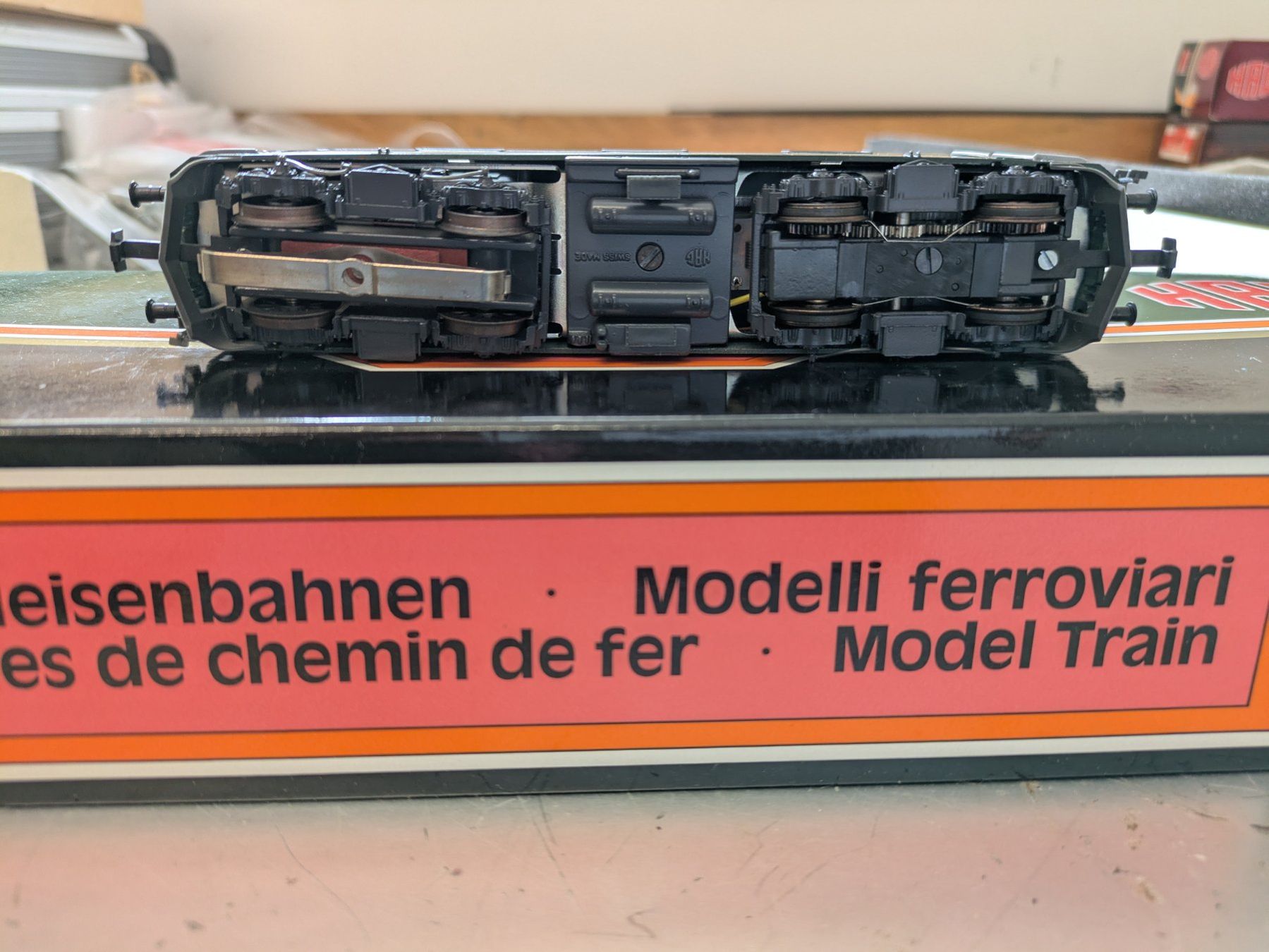 Hag Trains électriques: HAG 176 E-Lok Re 4/4 II der MThB – Neuf (Voir description) à Lohn SH par Gitane0 4