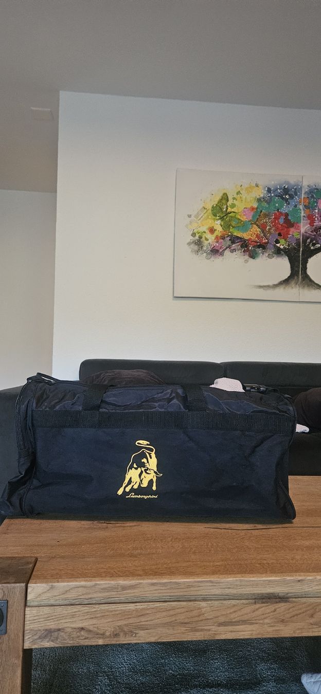 Taschen: Lamborghini Reisetasche – Neu (gemäss Beschreibung) aus Zwingen von nad_8s59