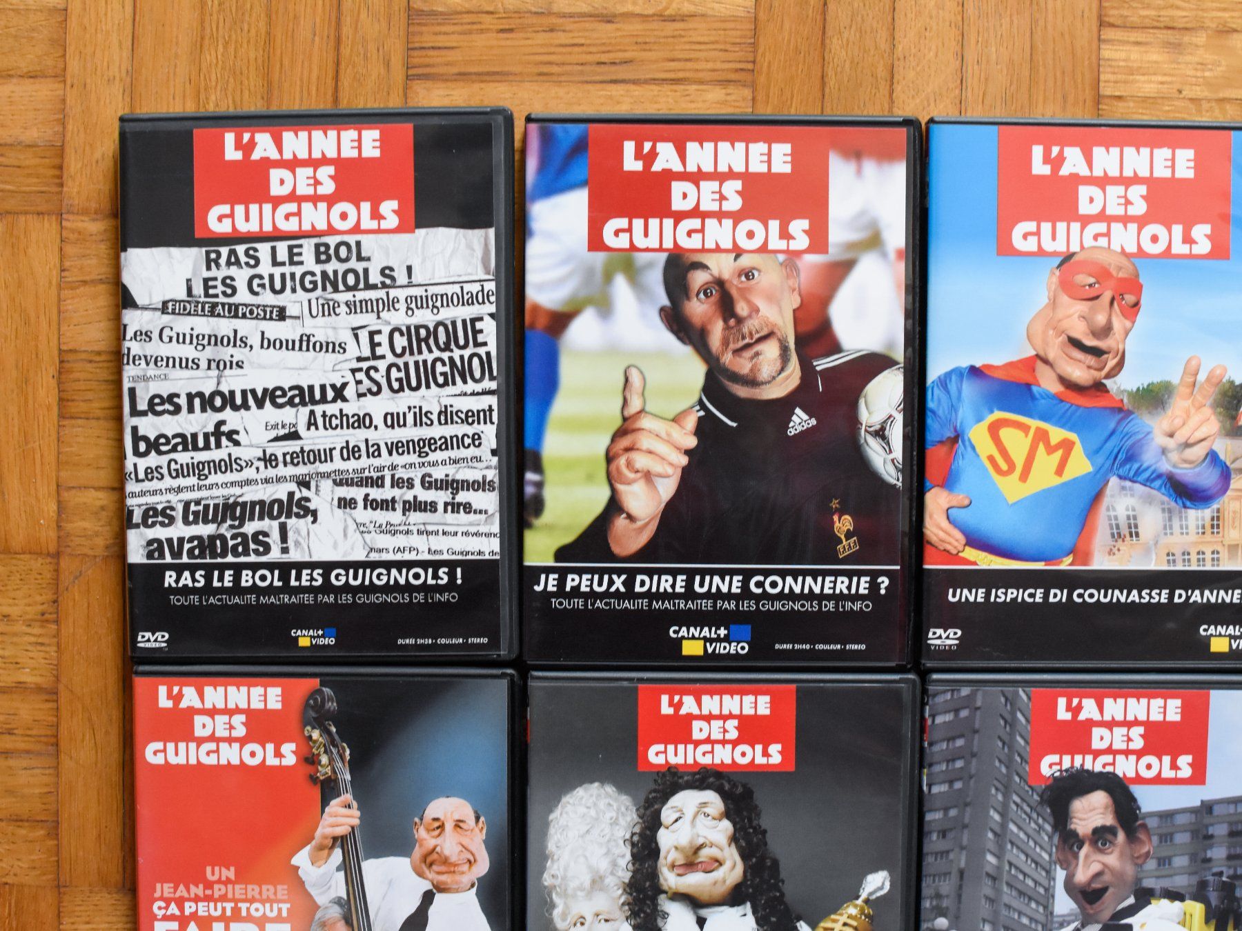 Tutti i DVDs: Les Guignols - Collection DVD – Usato da Belmont-sur-Yverdon venduto da bichet02 1