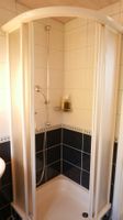 80cm 1/4 Kreis Duschkabine mit zwei 2 Schiebetüren
