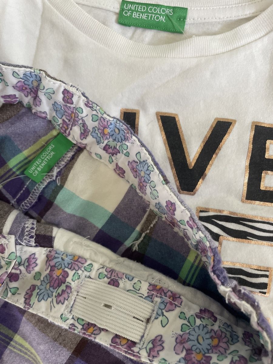 Benetton Kleiderpakete & -sets: Süsses Benetton Sommerset Gr.134 – Gebraucht aus Obergerlafingen von cabo4 2