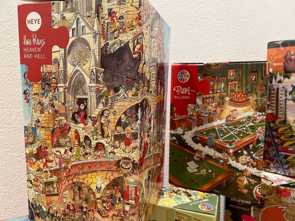 Heye Puzzles: 6x Heye Prades, Ryba etc. vollständig – Gebraucht aus Sennhof von Dealmonster 3