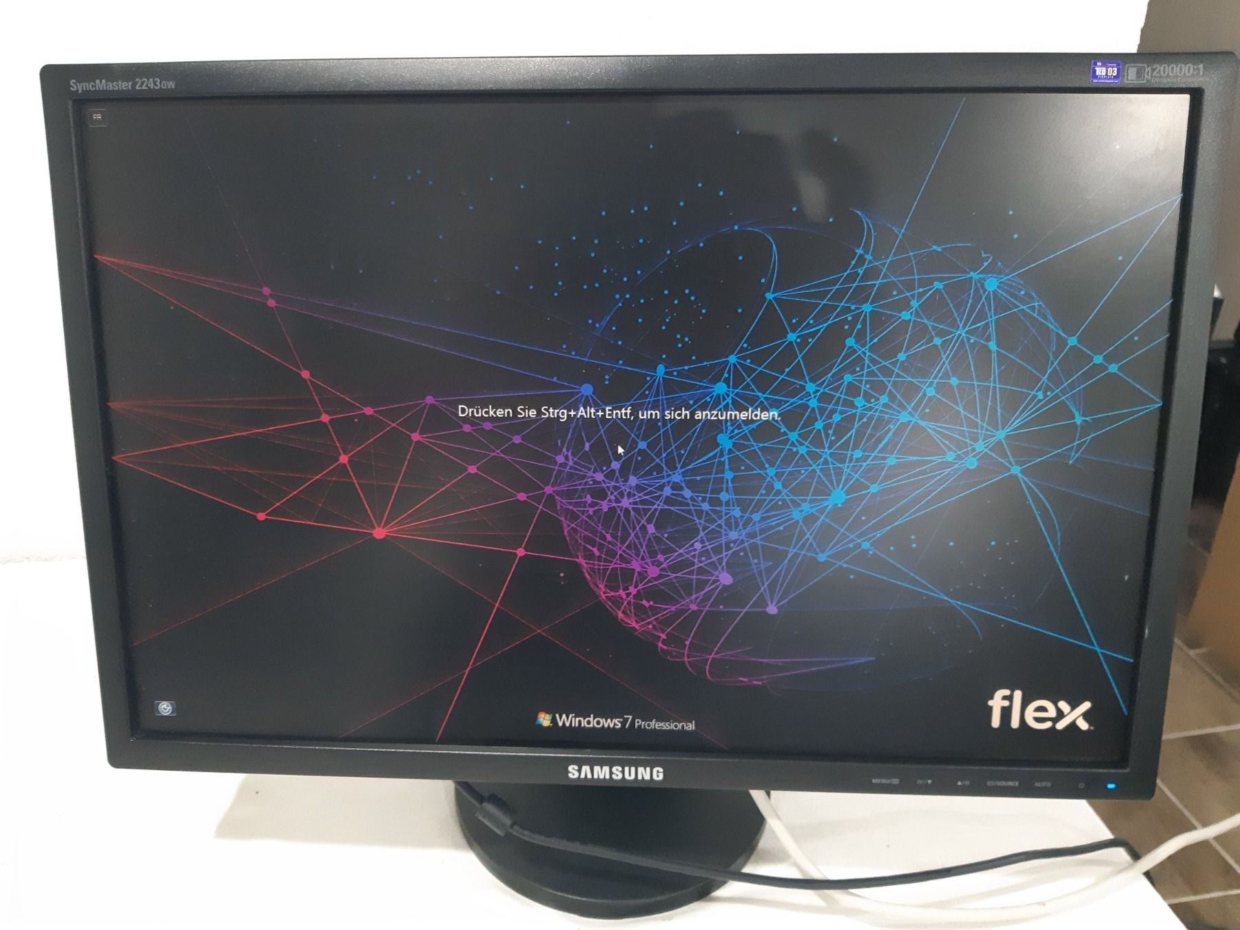 Samsung Monitor: Monitor SyncMaster Samsung 2243QW – Usato da Rheinau venduto da profitronic.shop