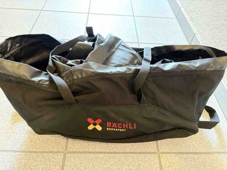 Bächli Bergsport Seilsack schwarz neuwertig