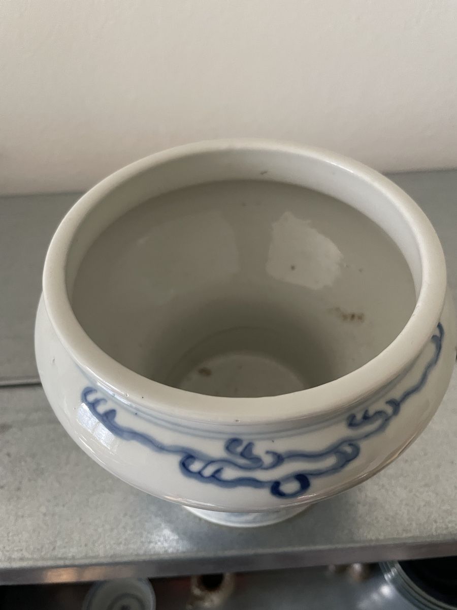 Vase & Récipients: Chinesische blau-weiße Vase – D'occasion à Basel par Amechan. 5