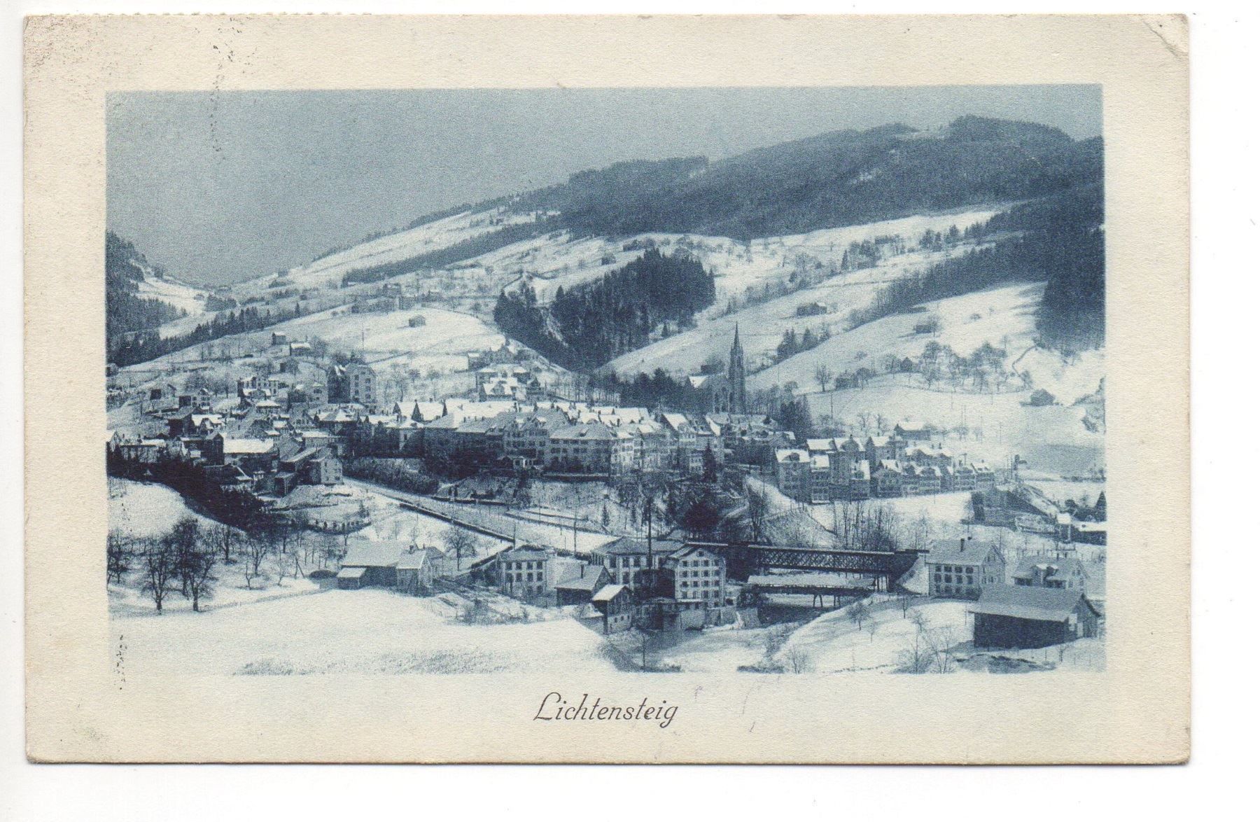 Cartes postales: LICHTENSTEIG – D'occasion à Jona par philajona