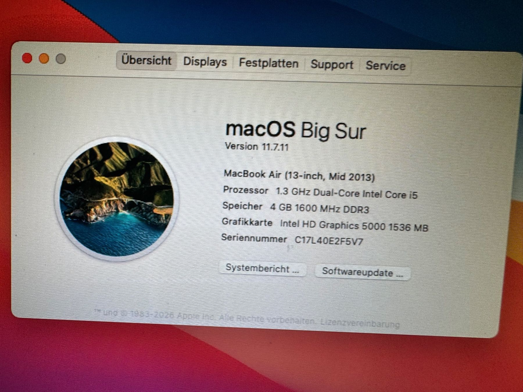 Apple Portables: MacBook Air 13 – D'occasion à Adliswil par Busys 1
