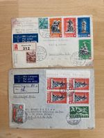 Flugpostbriefe  um 1940 mit Pro Patria Frankaturen
