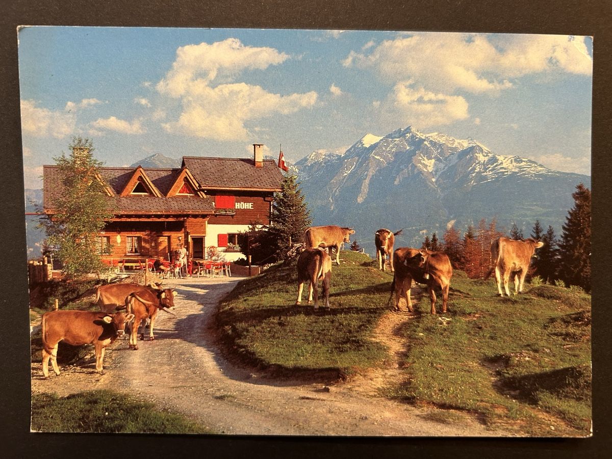 Cartoline postali: Flims Restaurant Runcahöhe – Usato da Fanas venduto da Alessio11