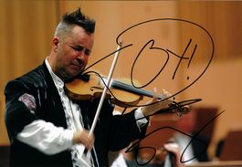 Original Autogramm Nigel Kennedy (Foto A4)