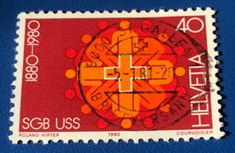 CH Briefmarken Vollstempel   