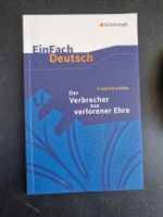 Schiller: Der Verbrecher aus verlorener Ehre