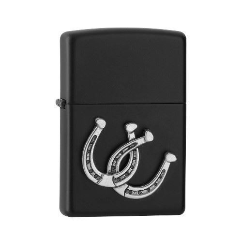 Zippo Accendini: Zippo Horseshoe Emblem – Nuovo e nell'imballaggio originale da Wängi venduto da elcigarro