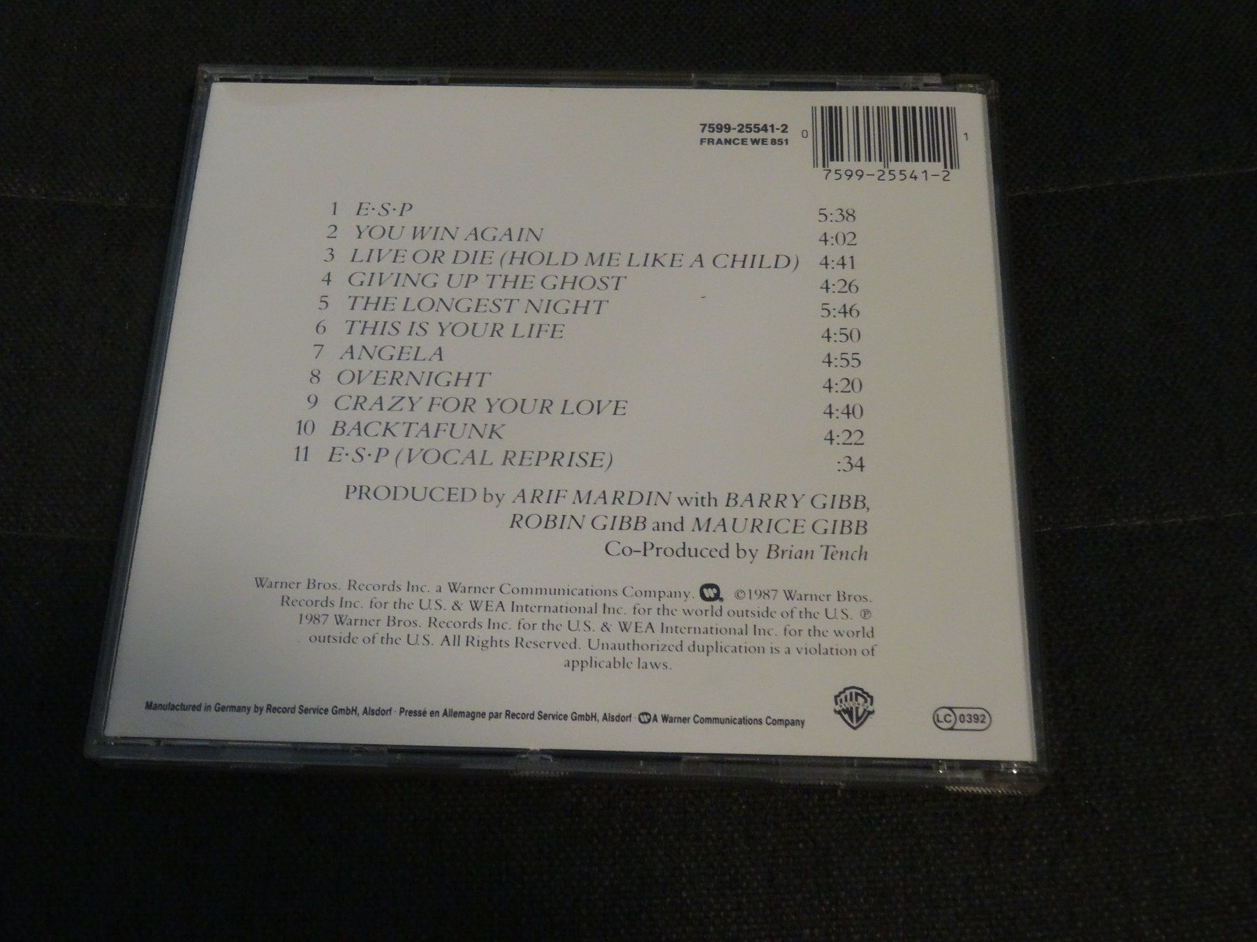 CD: Bee Gees - ESP E-S-P CD – Usato da Olten venduto da Disc-Ausverkauf 1