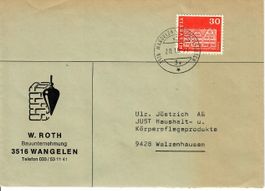 Brief aus Wangelen BE