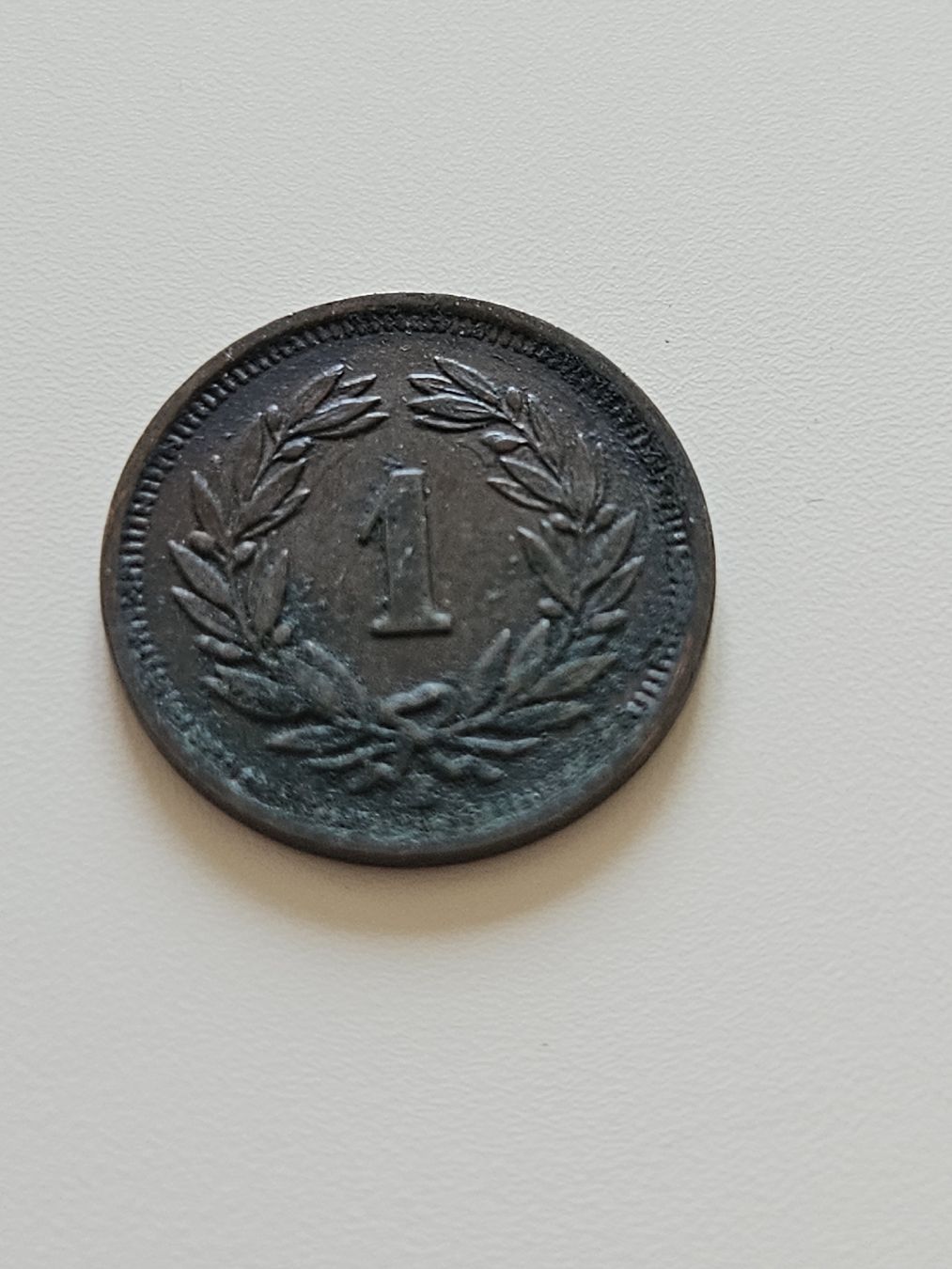 Tutti le monete: 1 Rappen 1912 – Usato da Pfäffikon ZH venduto da Melibol 1