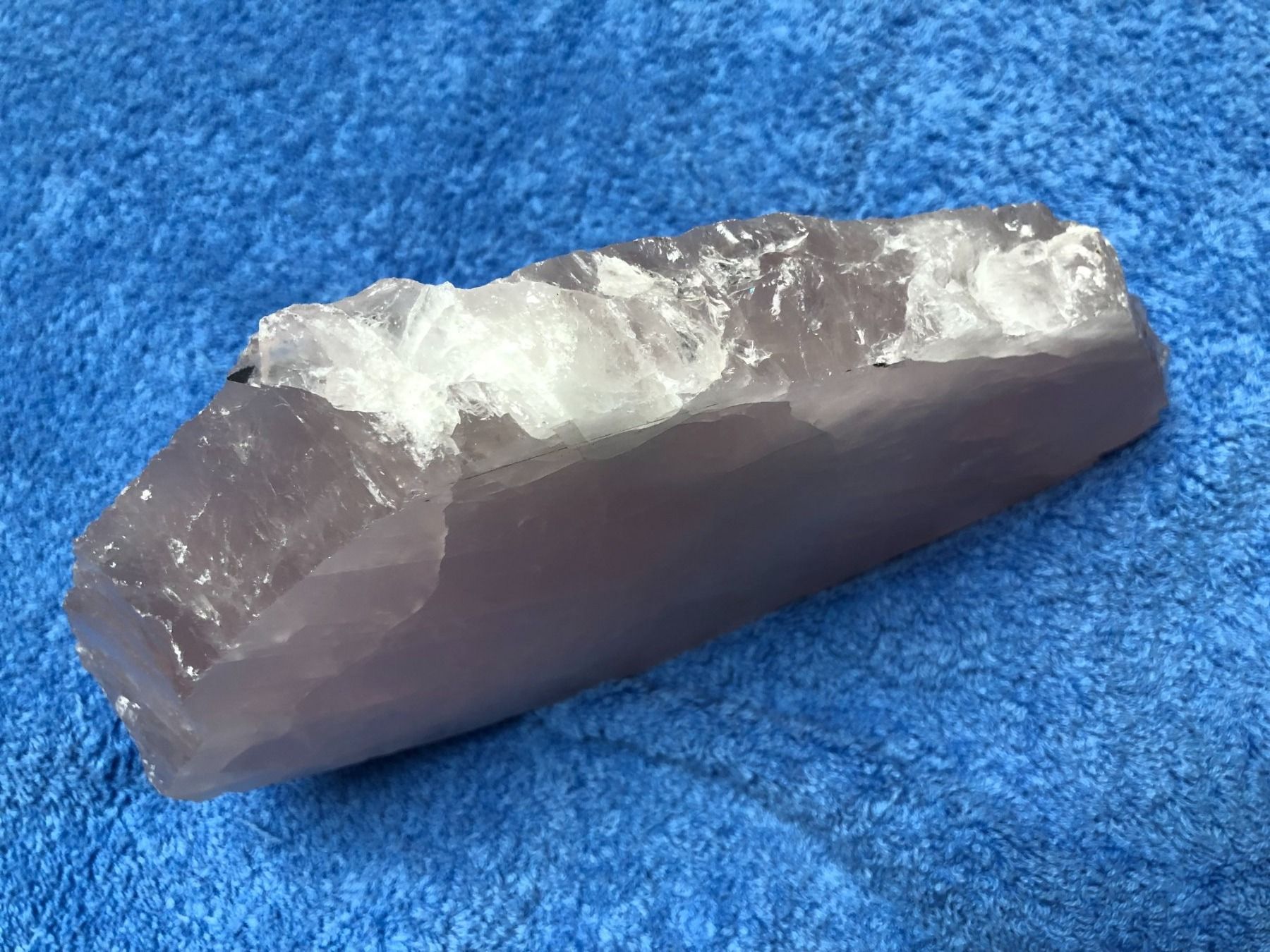 Mineralien & Heilsteine: Rosenquarz Scheibe  **NEU** – Neu (gemäss Beschreibung) aus Siebnen von Trans-Am 4