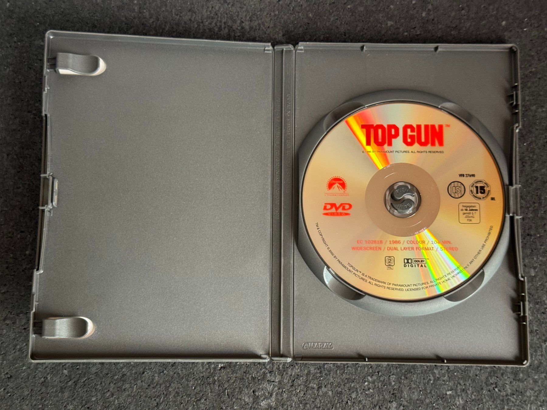 Tutti i DVDs: TOP GUN DVD EN/DE/FR/IT/SP – Usato da Fribourg venduto da tschjoly 4