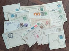 Lot ältere Ganzsache Dänemark