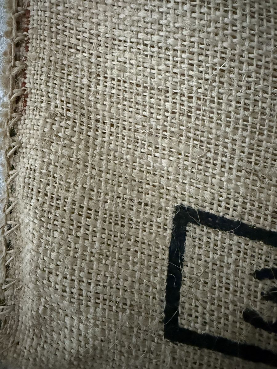 Tutte le decorazioni: Echter dekorativer Kaffeesack Wanddeko – Usato da Buch am Irchel venduto da Sweetharth 1