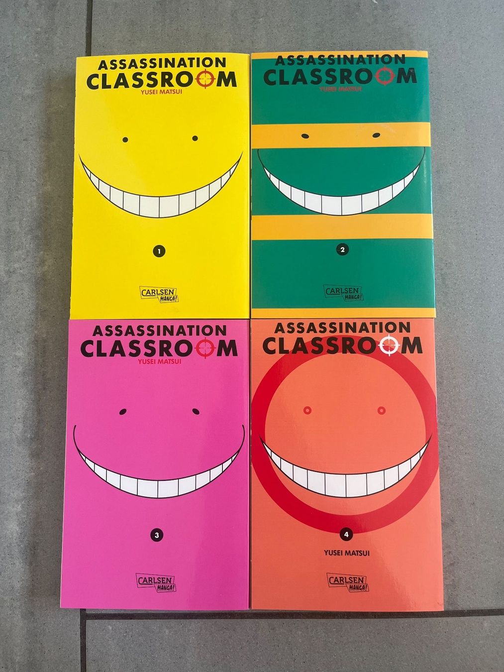 Fumetti: Assassination Classroom Band 1-4 – Nuovo (secondo la descrizione) da Rebstein venduto da Raisinjosy