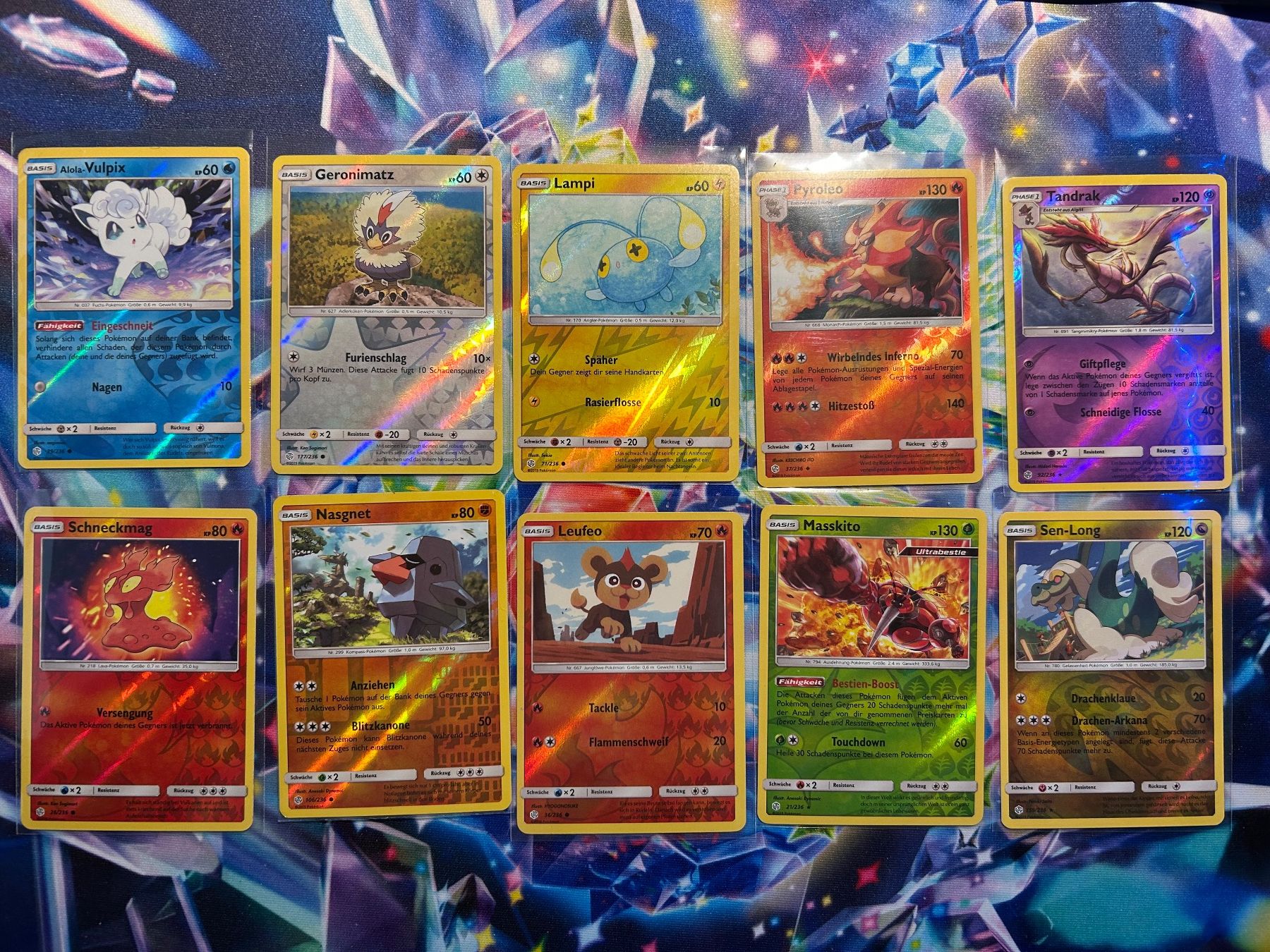 Pokémon Carte collezionabili: 54 Cartes Pokémon Cosmic Eclipse (CEC) DE sans doublons – Usato da Vevey venduto da Meideprac 1