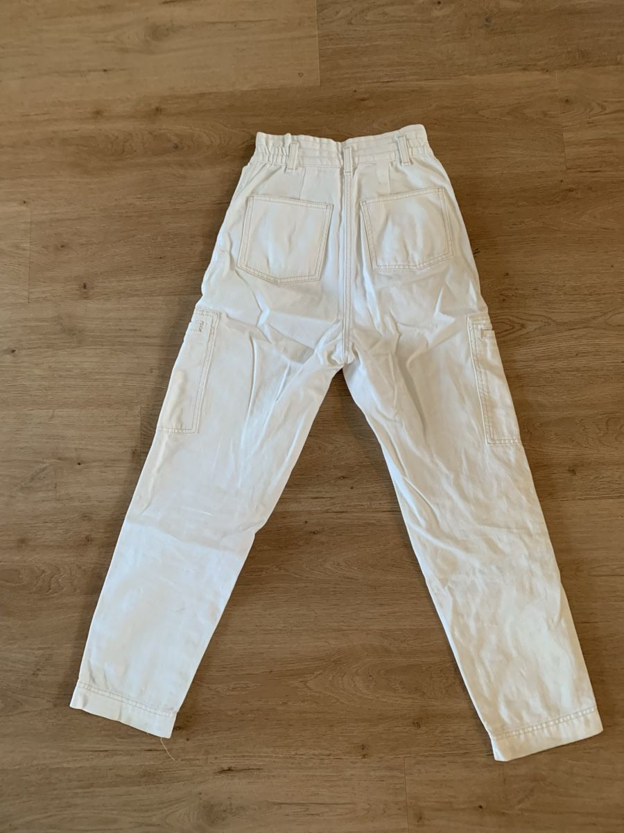 H&M Pantaloni: Pantalon cargo couleur crème h&m – Nuovo (secondo la descrizione) da Genève venduto da rez_c6c6 4