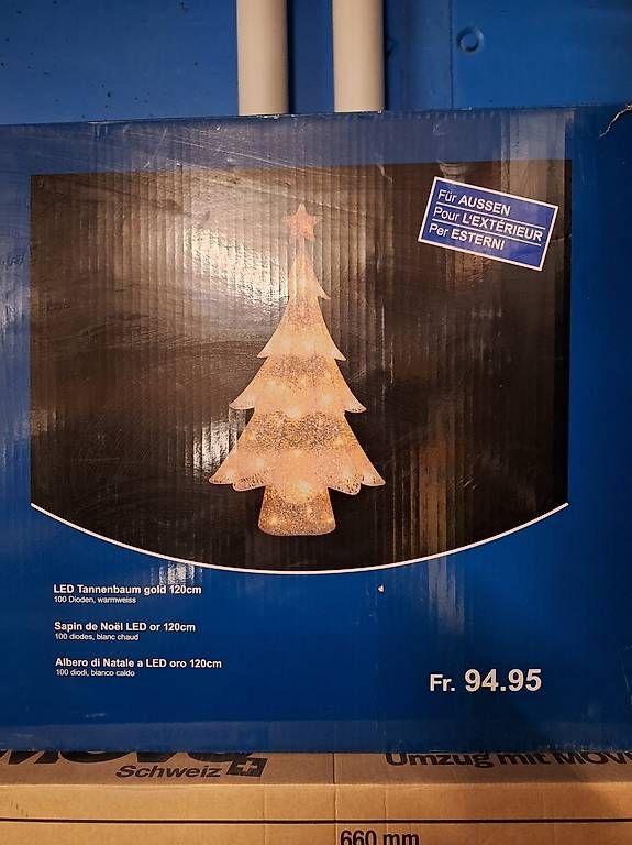 Tutte le decorazioni: Weihnachtsdeko Tannenbaum 230V – Usato da Visperterminen venduto da M1gnon