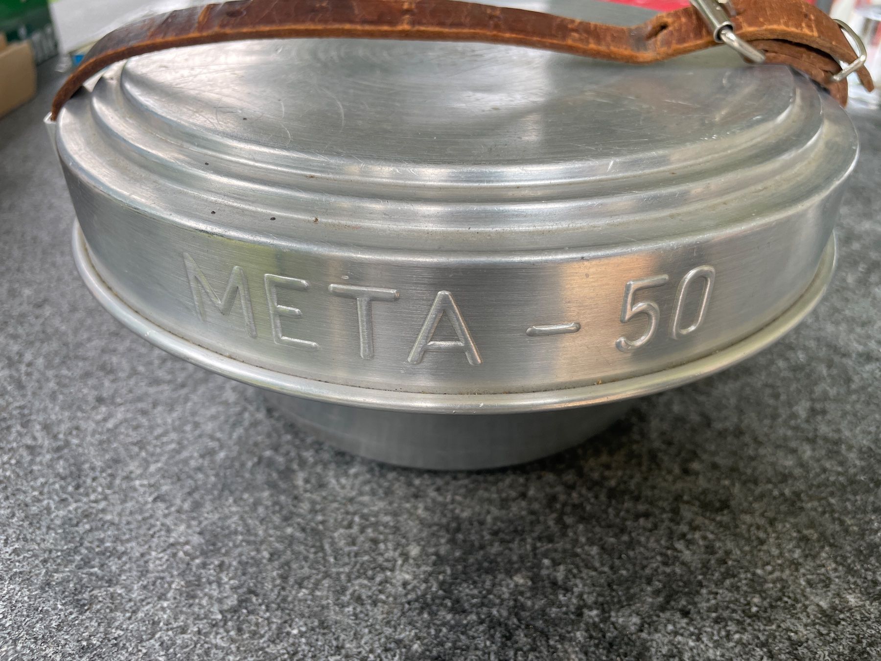 Elettrodomestici da cucina: Antiker Camping-Kocher von Schweizer Armee Meta - 50 Basel – Usato da Winterthur venduto da cheerio97 2