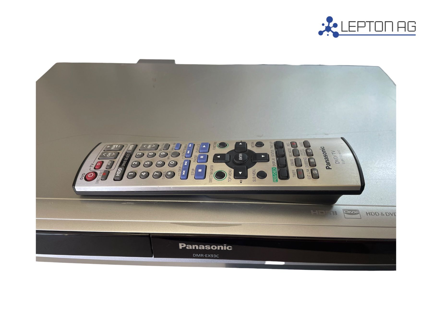 Panasonic Registratori: Panasonic DMR-EX93C DVD Recorder – Usato da Niederdorf venduto da LeptonAG 4